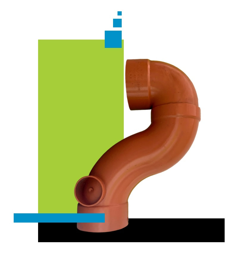 uPVC Underground P Trap