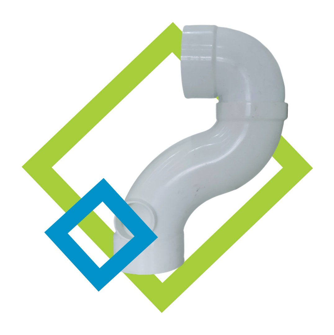 uPVC P trap