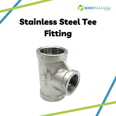 Stainless Steel equal tee fitting
