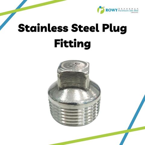 stainless steel pipe plug/ plug ss