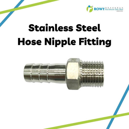 ss pipe nipple / hose nipple ss
