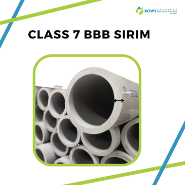 class B sirim bbb brand bina pvc 5.8meter