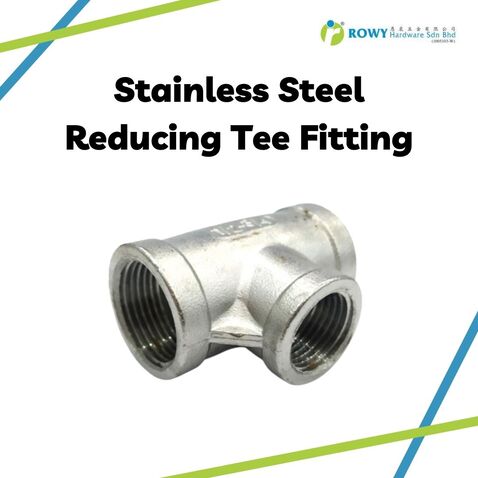 steel reducing tee fitting