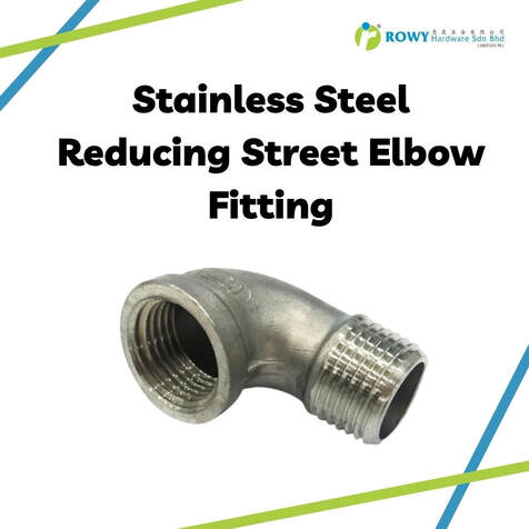 stainless steel reducing street elbow fitting