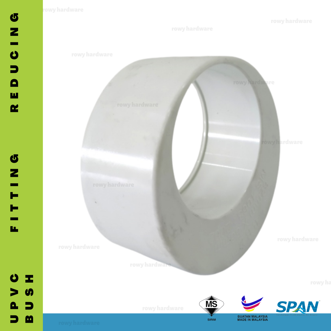 reducing bush upvc fitting 32mm x 110mm