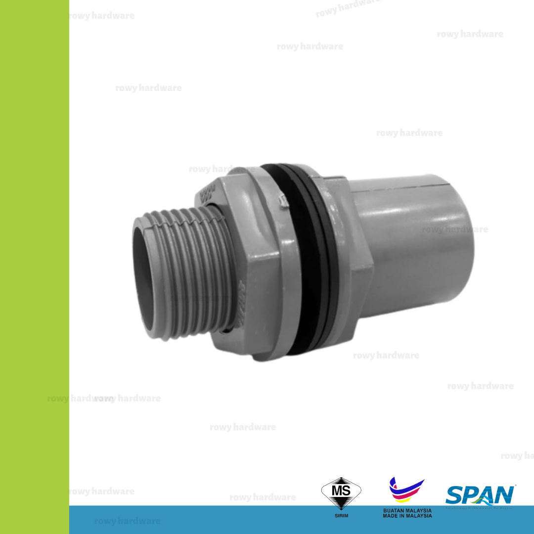 tank connector pvc 