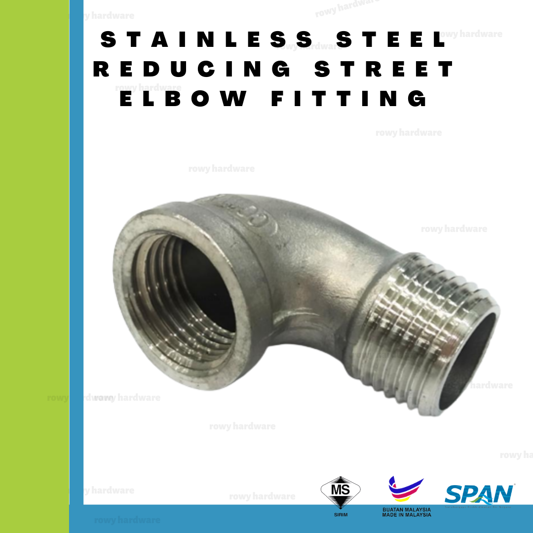 stainless steel reducer street elbow fitting 