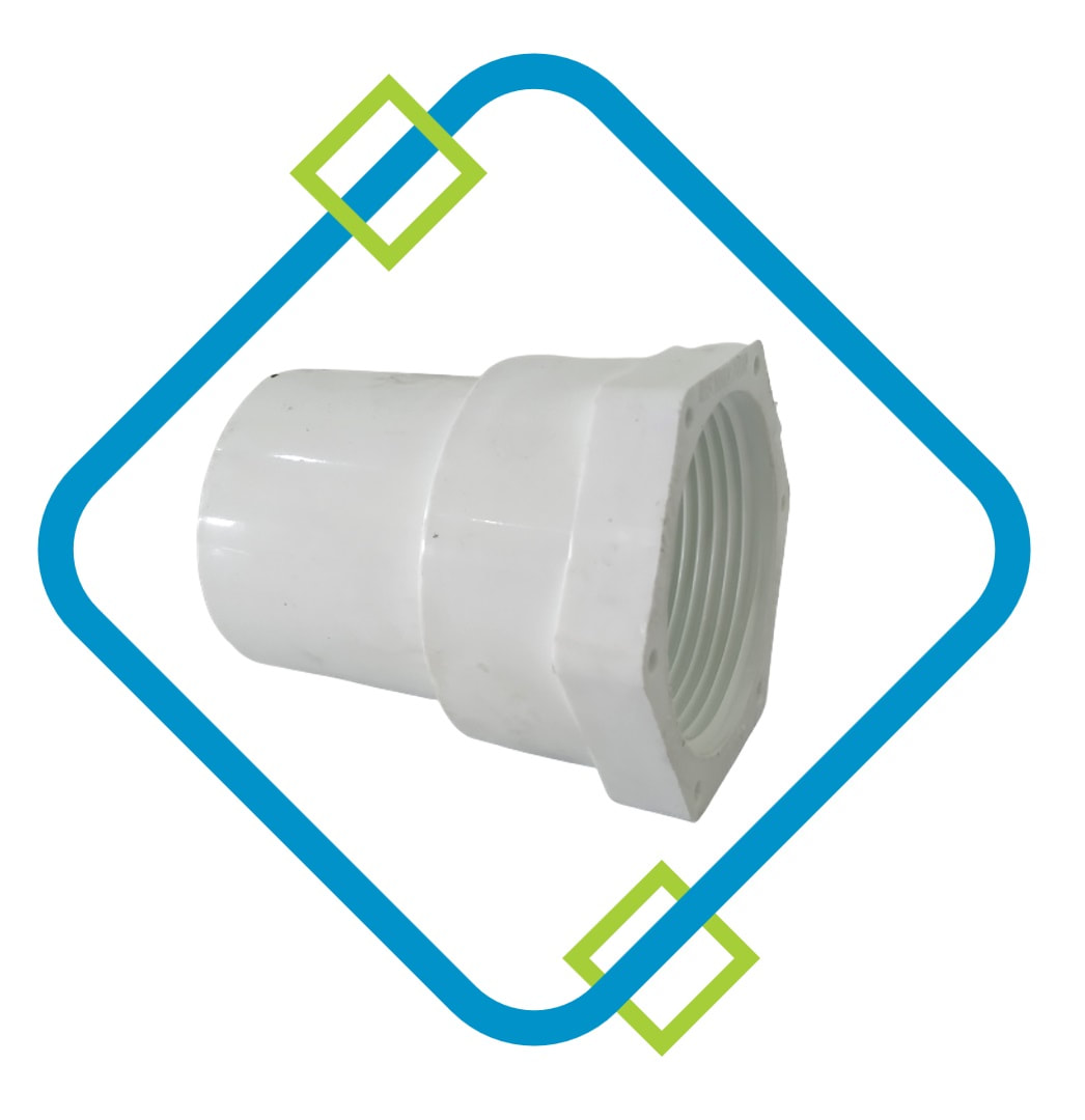 upvc coupling with threaded