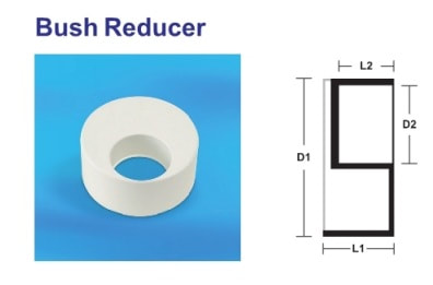 upvc reducing bush fitting 